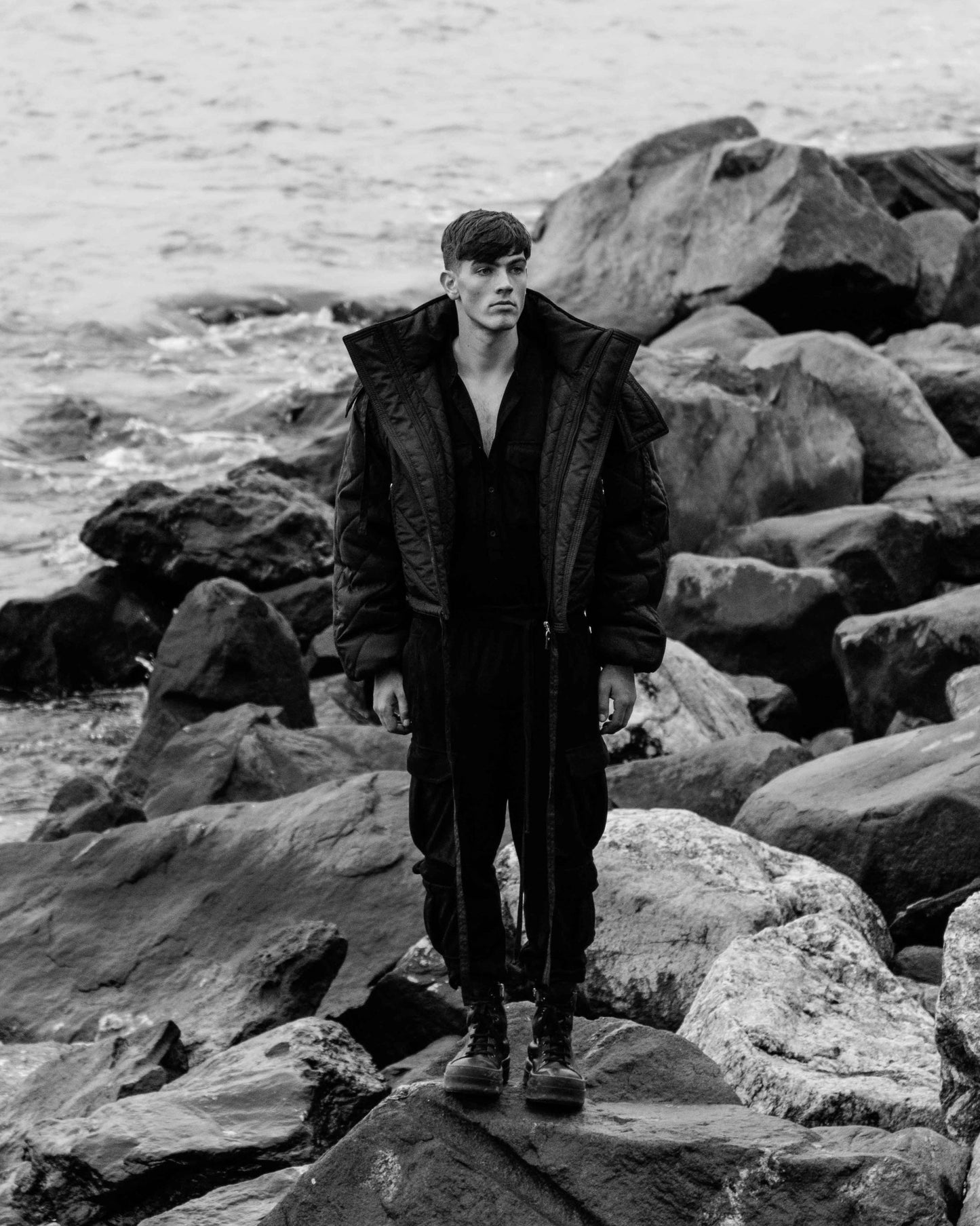 OBRA Cropped Puffer Jacket