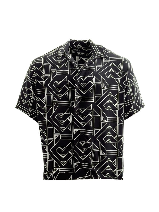 VIKTOR Geometric Bowling Shirt